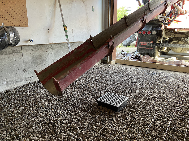 Travaux preparation coule et finition de beton a Longueuil partie 2 - Coule et finition de béton