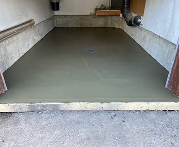 Projet cle en main decontamination de la pyrite et reconstruction de la dalle de beton - Projet clé en main pour pyrite, demolition du béton, excavation, évacuation de la pierre contaminée, réparation de fissures, coule de beton